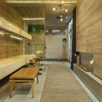 Imagen de Porcelanato para piso y pared Capolavoro 63x108 cm Mate y Rectificado