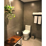 Imagen de Porcelanato para piso y pared Copan Cement 92x92 cm mate y rectificado