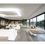 Imagen de Porcelanato para piso y pared Industrial Cement 63x108 cm Mate y Rectificado