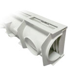 Imagen de Canaleta rejilla plástica 1 mt SMART HOME gris