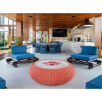 Imagen de Porcelanato para piso y pared Copan Off White 92x92 cm Mate y rectificado