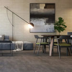 Imagen de Porcelanato para piso y pared London 70x70 cm mate y rectificado