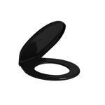 Imagen de Tapa inodoro universal negra DECA