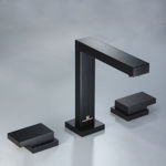 Imagen de Grifería de Lavatorio Bimando de mesada Block Plane Black