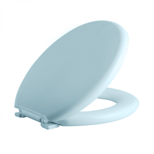 Imagen de Tapa inodoro acolchada Astra celeste