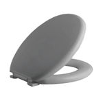 Imagen de Tapa inodoro acolchada Astra gris oscuro