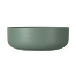 Imagen de Bacha de apoyo redonda 40 cm c/mesa verde salvia mate Deca