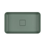 Imagen de Bacha de apoyo rectangular 50x30 cm verde salvia Mate Deca