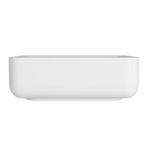 Imagen de Bacha de apoyo cuadrada 40 cm blanca brillante Deca