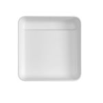 Imagen de Bacha de apoyo cuadrada 40 cm blanca brillante Deca