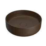 Imagen de Bacha de apoyo redonda 40 cm marrón mate Deca