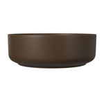 Imagen de Bacha de apoyo redonda 40 cm marrón mate Deca