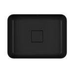 Imagen de Bacha de apoyo rectangular 40x30 cm negro mate Deca