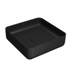 Imagen de Bacha de apoyo cuadrada 40 cm negro mate Deca