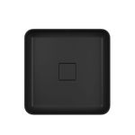 Imagen de Bacha de apoyo cuadrada 40 cm negro mate Deca