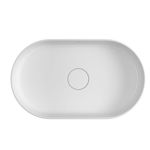 Imagen de Bacha de apoyo Oval 50x30 cm blanco brillante Deca