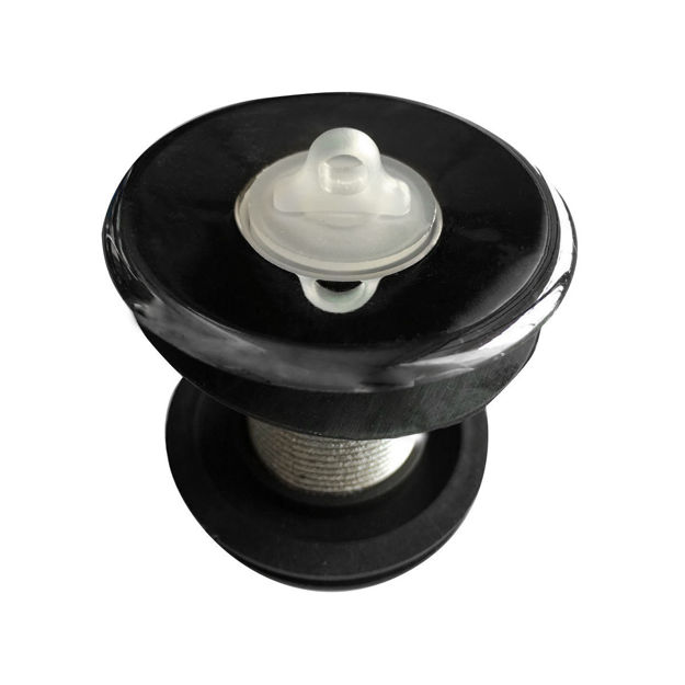 Imagen de Válvula lavatorio plástico cromado 7/8"