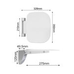 Imagen de Silla auxiliar de ducha plegable DMC 150 KG