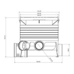 Imagen de Cámara de inspección 160/110 50x50 SMART HOME