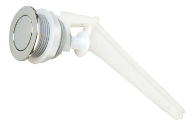 Imagen de Botón con balancín largo lateral cromado