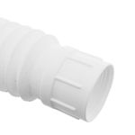 Imagen de Sifón para bidet plástico corrugado Blukit blanco