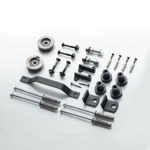 Imagen de Kit puerta de granero con riel de 3 metros