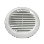 Imagen de Rejilla de ventilación con mosquitero redonda 200mm Sicflux