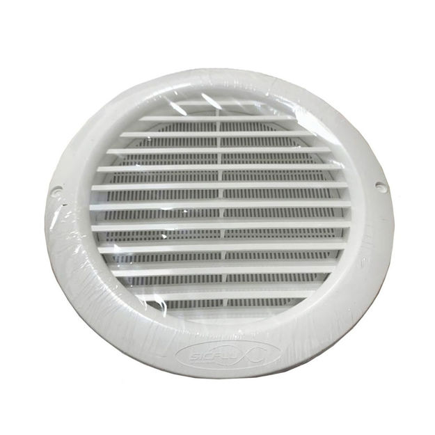 Imagen de Rejilla de ventilación con mosquitero redonda 200mm Sicflux
