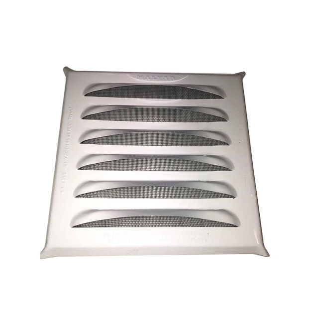 Imagen de Rejilla ventilación esmaltada c/mosquitero 20x20 cm