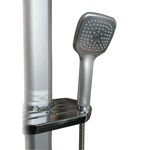 Imagen de Barral de ducha exterior sin grifería Satinado