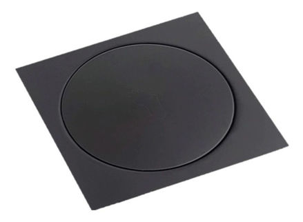Imagen de Rejilla de piso click clack 10x10 negro mate