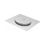 Imagen de Rejilla piso cromada click clack 20x20 LACHS