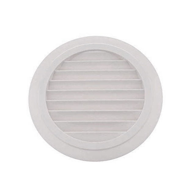 Imagen de Rejilla ventilación redonda PVC 100mm