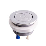 Imagen de Botón Superior cromado doble