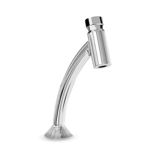 Imagen de Grifería de lavatorio temporizado curvo de mesada Blukit  cromo