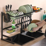 Imagen de Escurridor para pileta negro mate 86cm