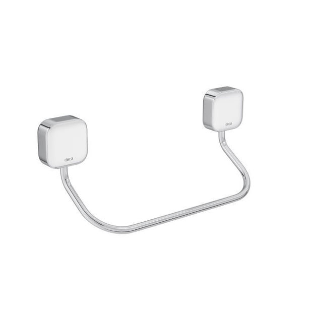 Imagen de Toallero corto PIX bronce cromado DECA