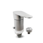 Imagen de Grifería de bidet Monocomando con transferencia Celtic Gris Satinado