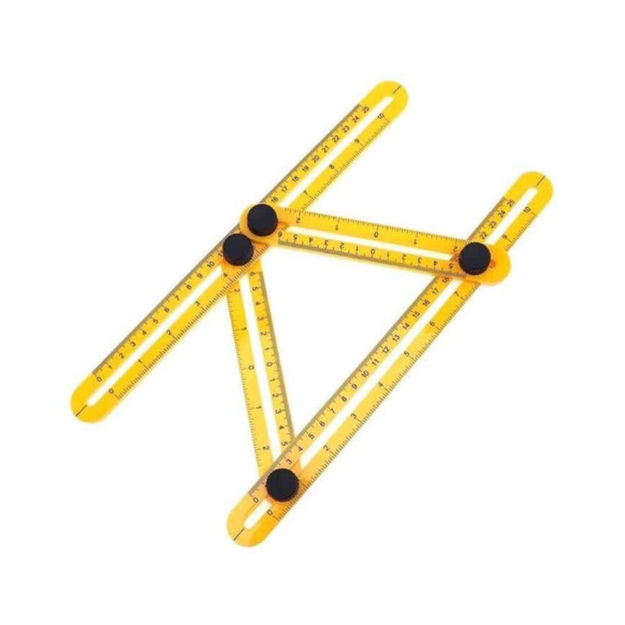 Imagen de REGLA PLÁSTICA 4 ÁNGULOS