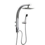 Imagen de Barral de ducha exterior sin grifería Satinado