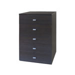 Imagen de Mueble Melamina Wengue 5 cajones