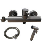 Imagen de Grifería de Ducha higiénica monocomando exterior Grafito