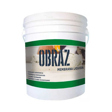 Imagen de Impermeabilizante Membrana Liquida Blanca Obraz 18 Kg