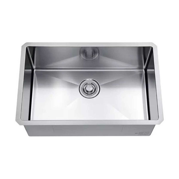 Imagen de Pileta Simple Cuadrada Cocina Dream Acero Profunda 50x45x21