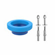 Imagen de Anillo de fijación con tornillos para inodoro Blukit