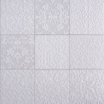 Imagen de Cerámica para pared Renda Branco 45x45 cm Brillante