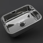 Imagen de Pileta simple acero inox embutir 56x34x17 Forminox