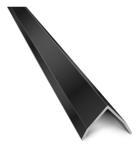 Imagen de Aluminio tapacanto 16x16mm 2.5mt negro mate