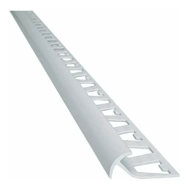 Imagen de Pvc Guardacanto línea Plus 9mm x 2.44mt gris claro