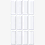 Imagen de Cerámica para pared  Brick Blanco 32x62 cm Satinada